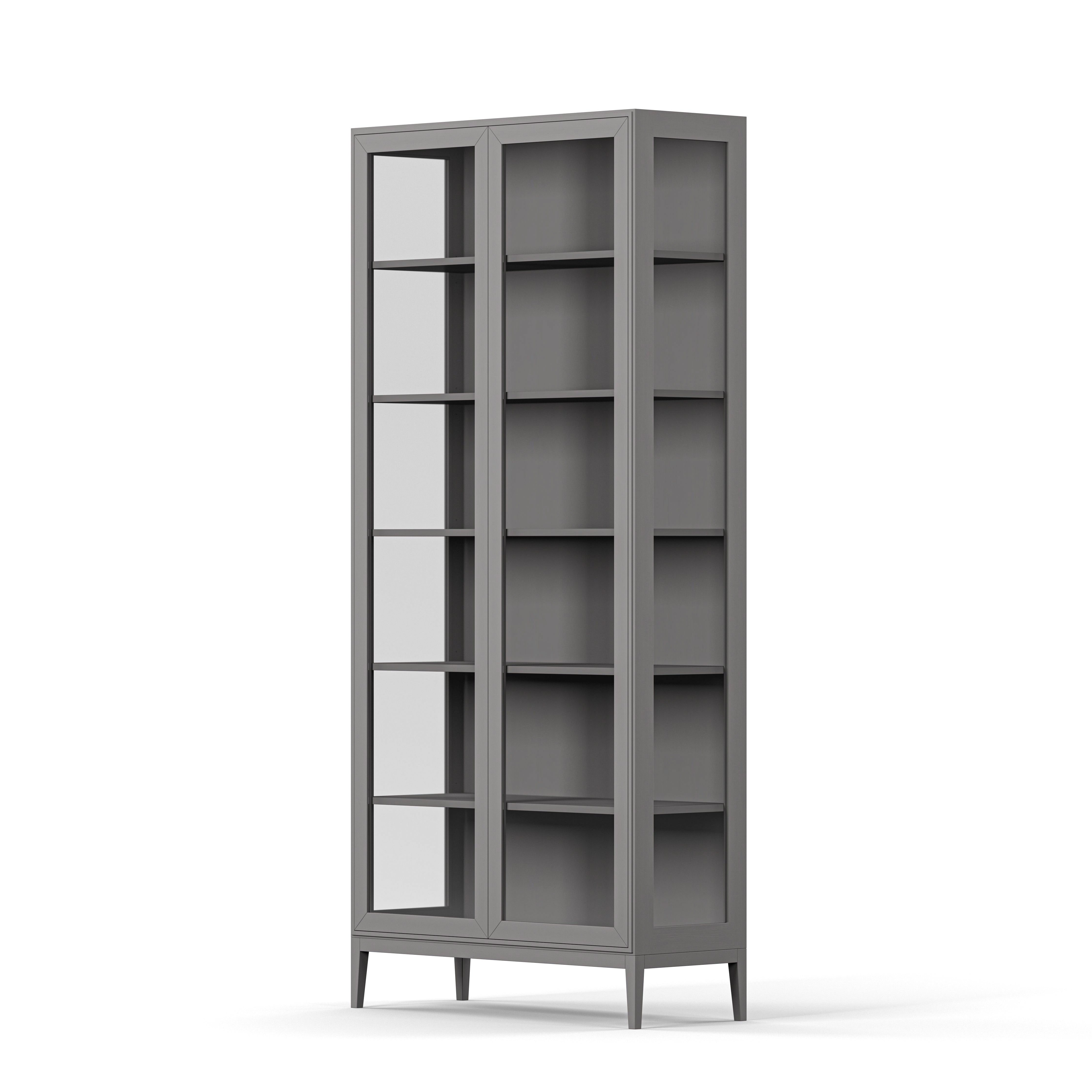 Englesson Skåp Edge 2.0 Vitrinskåp #Variant_Grey Brushed