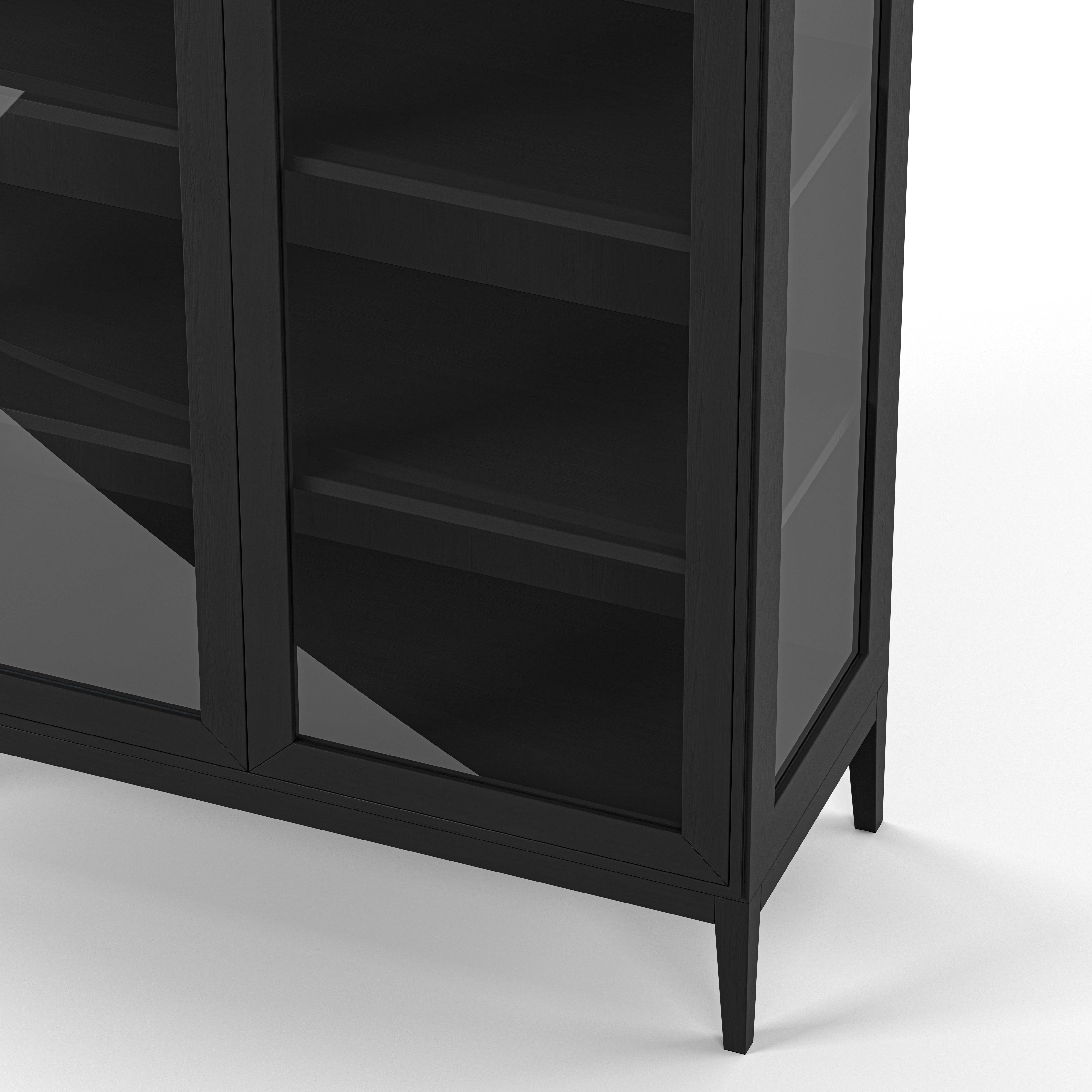 Englesson Skåp Edge 2.0 Vitrinskåp #Variant_Black Brushed