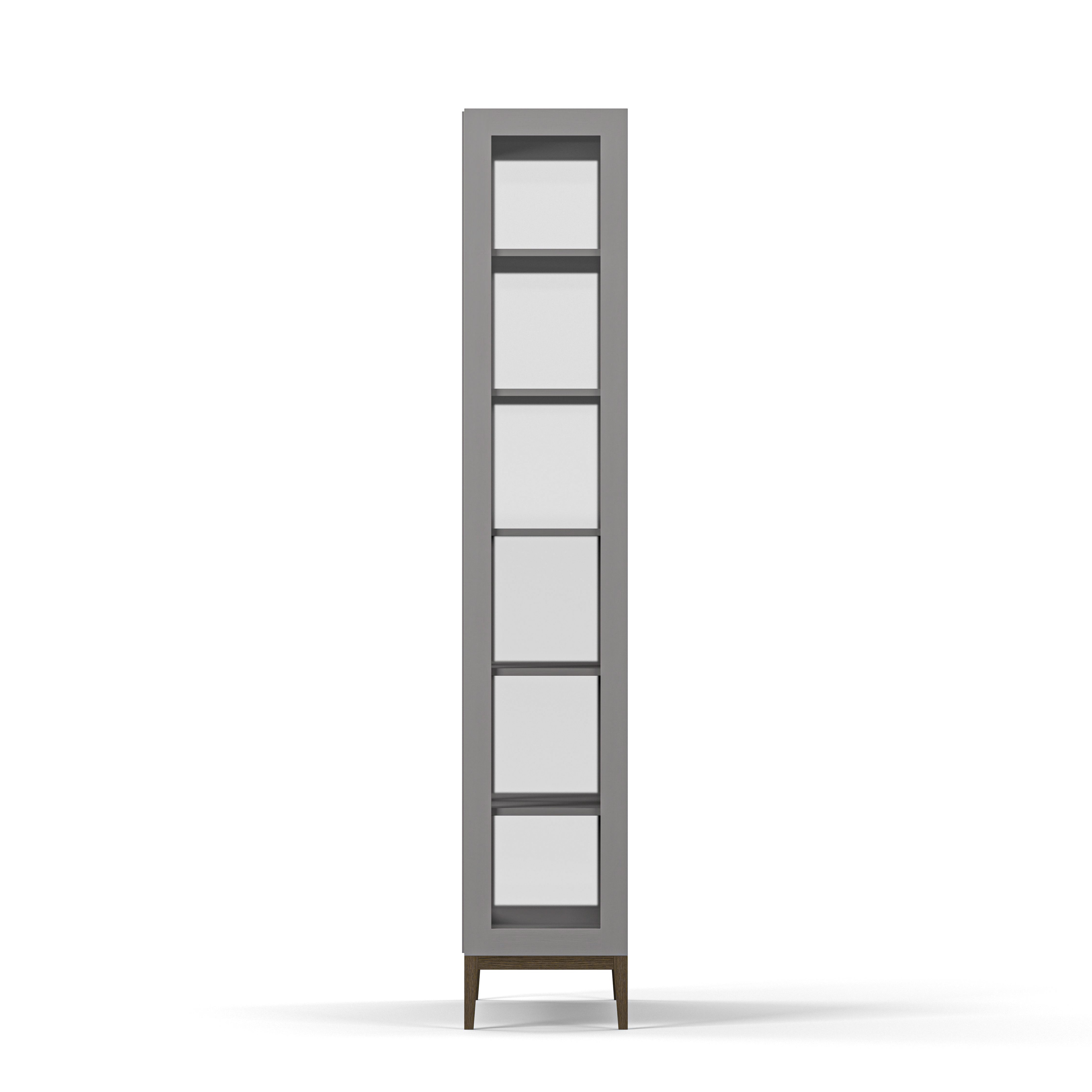 Englesson Skåp Edge 2.0 Vitrinskåp #Variant_Grey Brushed & Burned Walnut