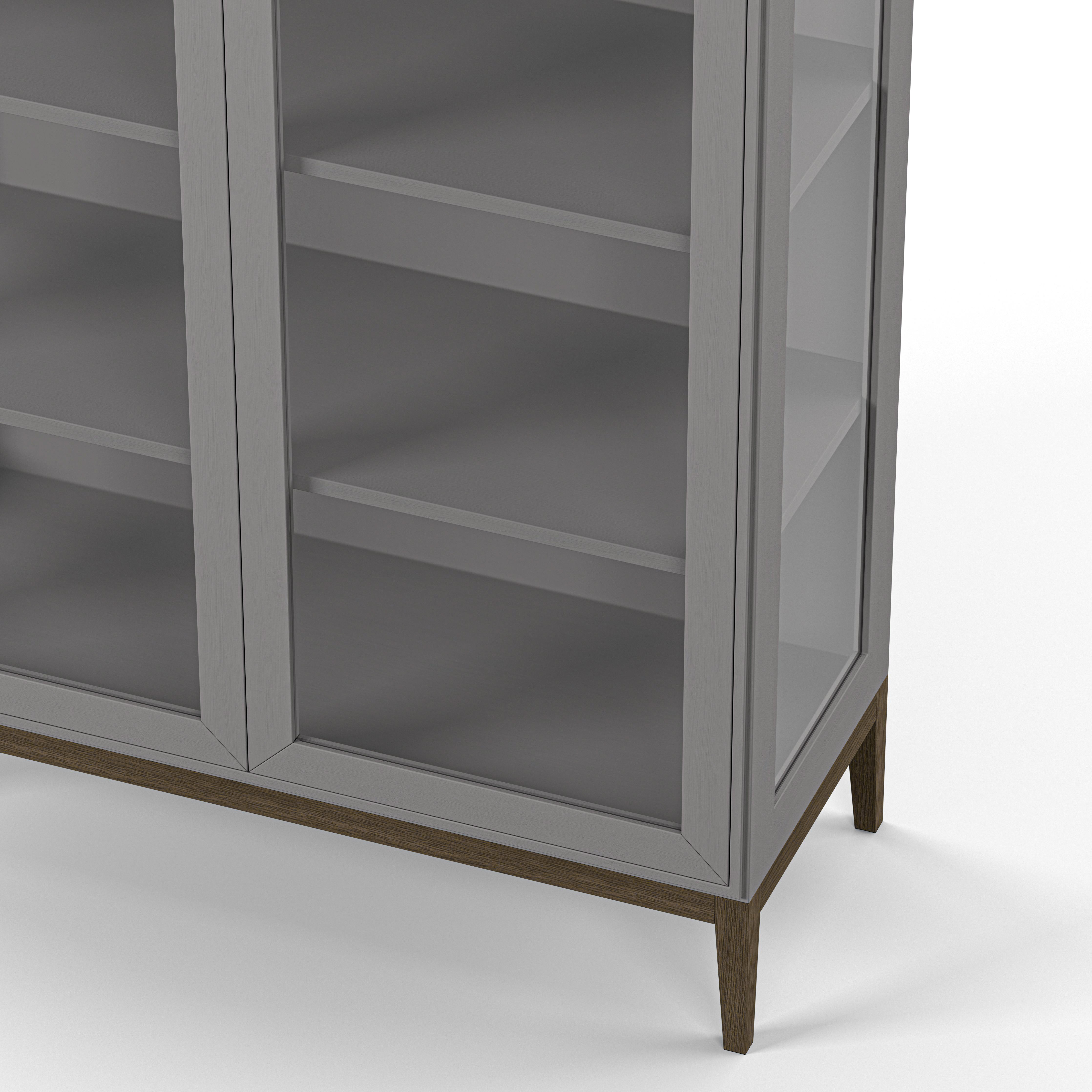 Englesson Skåp Edge 2.0 Vitrinskåp #Variant_Grey Brushed & Burned Walnut