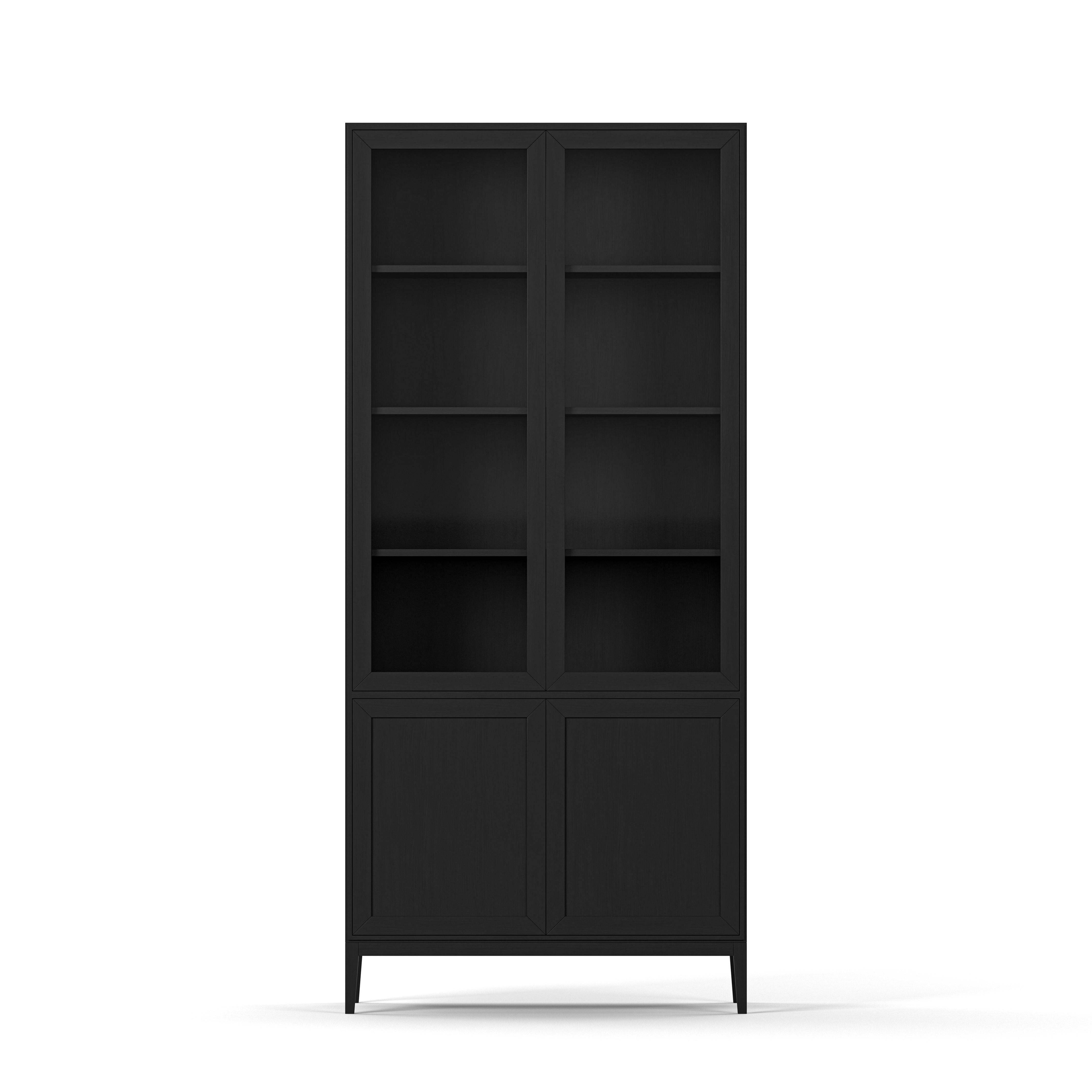 Englesson Skåp Black Brushed Edge 2.0 Vitrinskåp 734ESB #Variant_Black Brushed