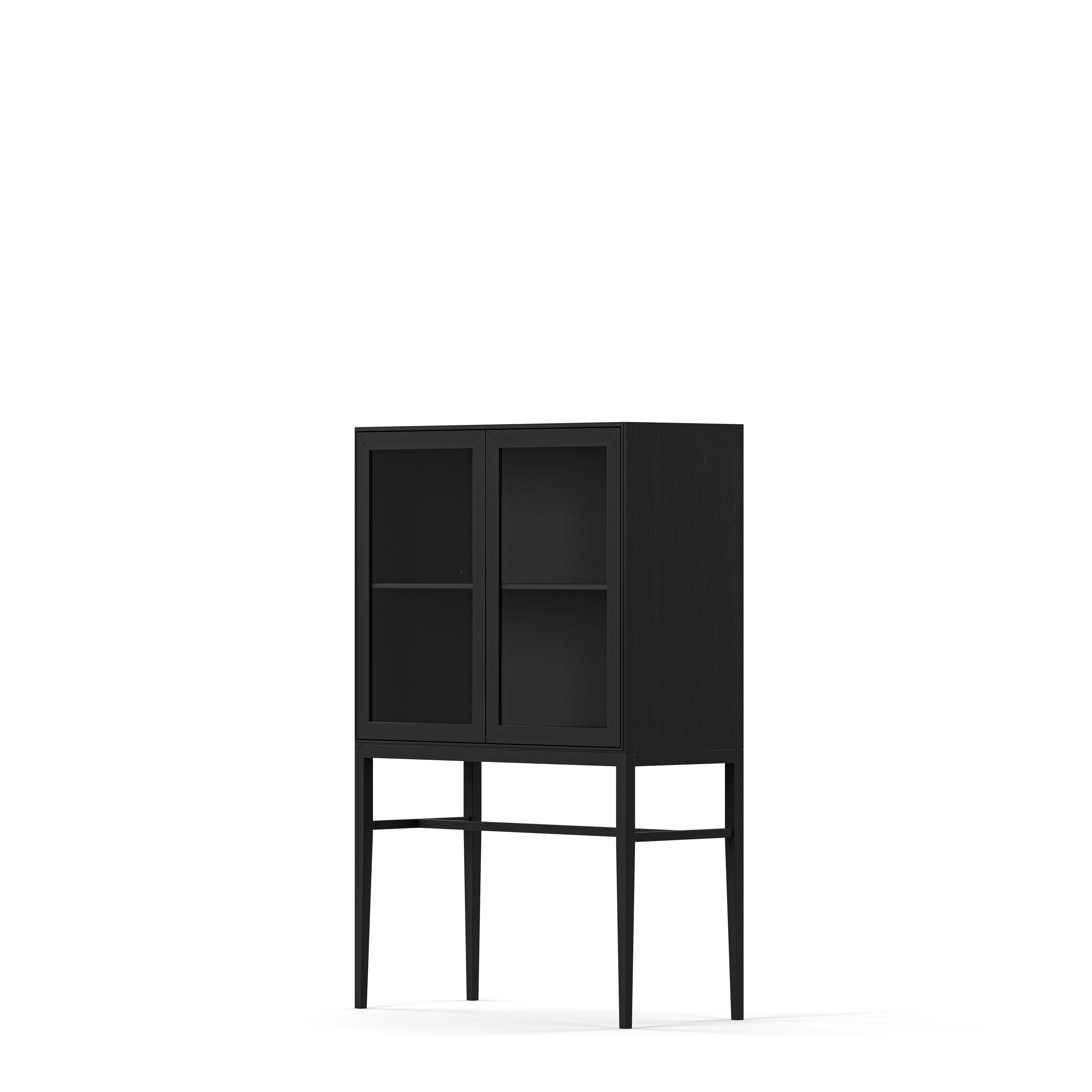 Englesson Skåp Edge 2.0 Vitrinskåp Hög #Variant_Black Brushed