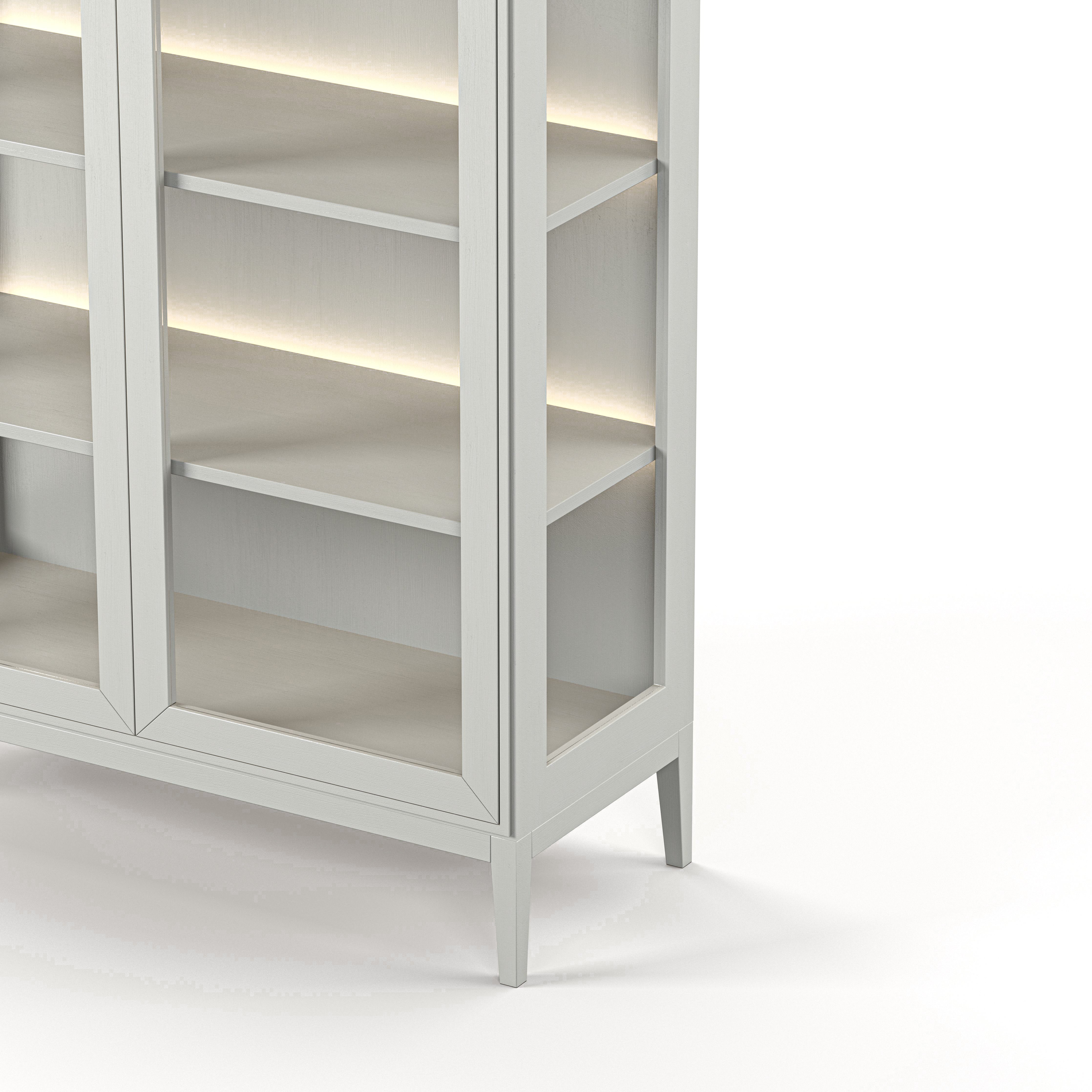 Englesson Skåp Edge 2.0 Vitrinskåp Med Belysning #Variant_White