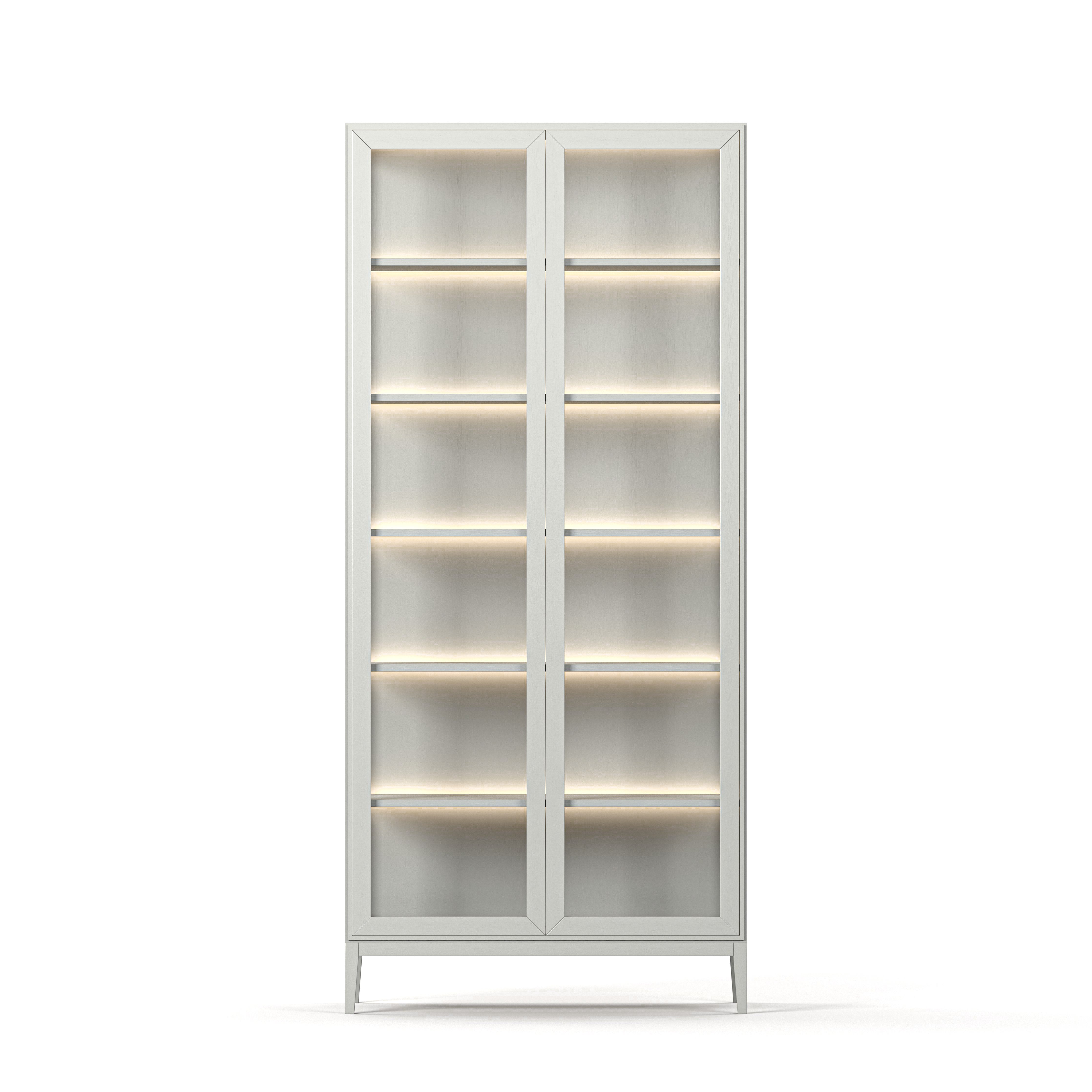 Englesson Skåp White Edge 2.0 Vitrinskåp Med Belysning 739DB #Variant_White