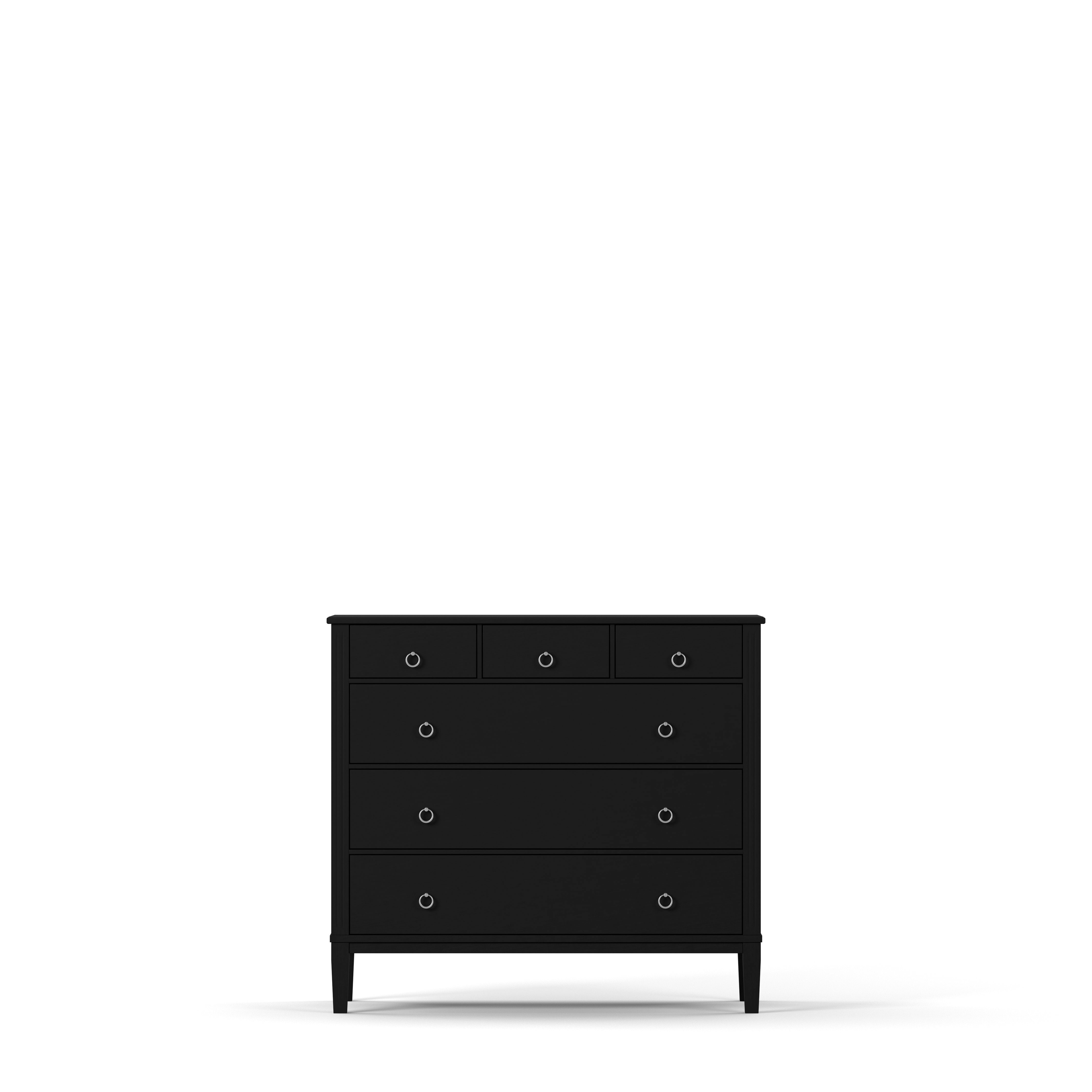 Englesson Skåp Black Stockholm 2.0 Byrå 524AB2 #Variant_Black