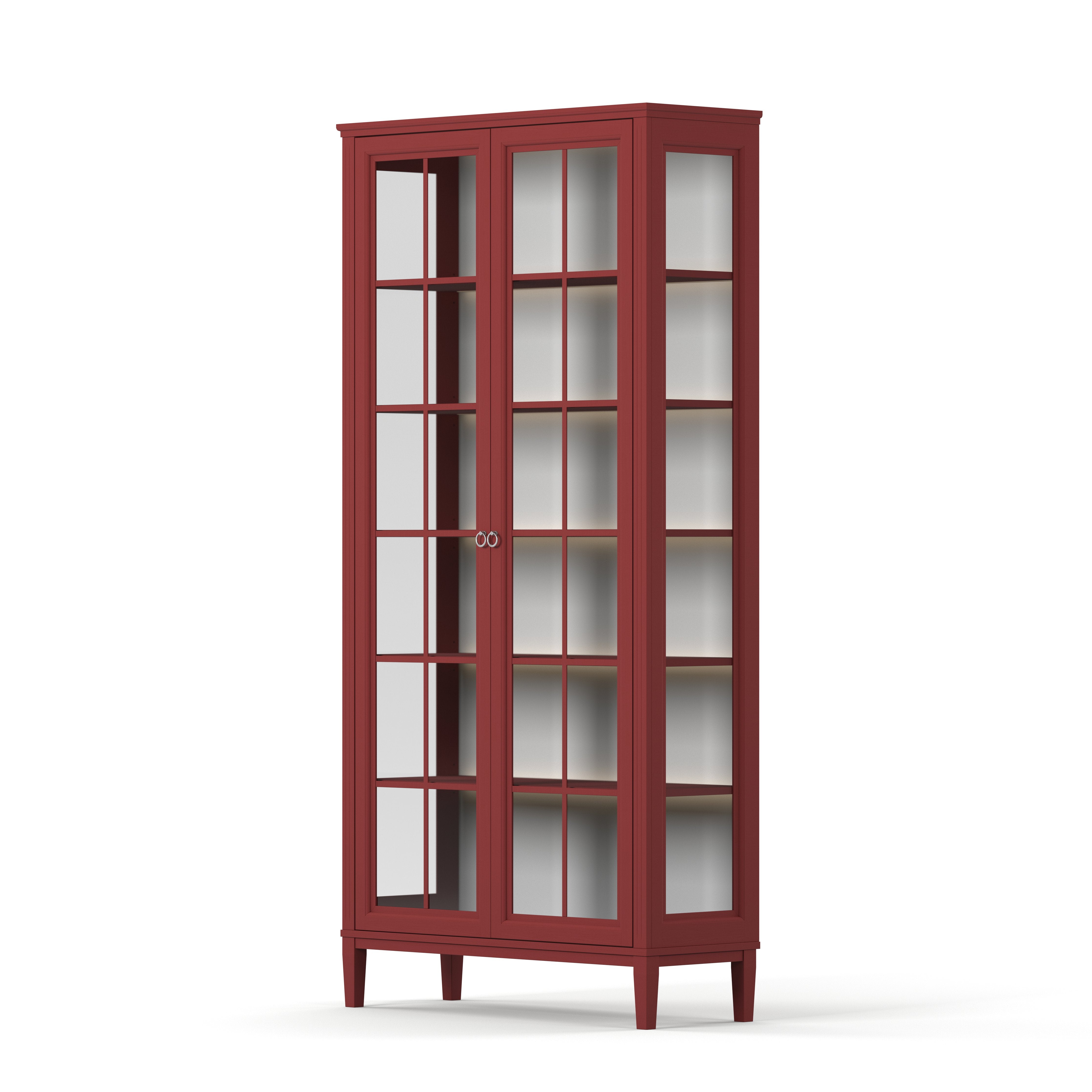 Englesson Stockholm 2.0 Jubileumsskåp med Belysning Red