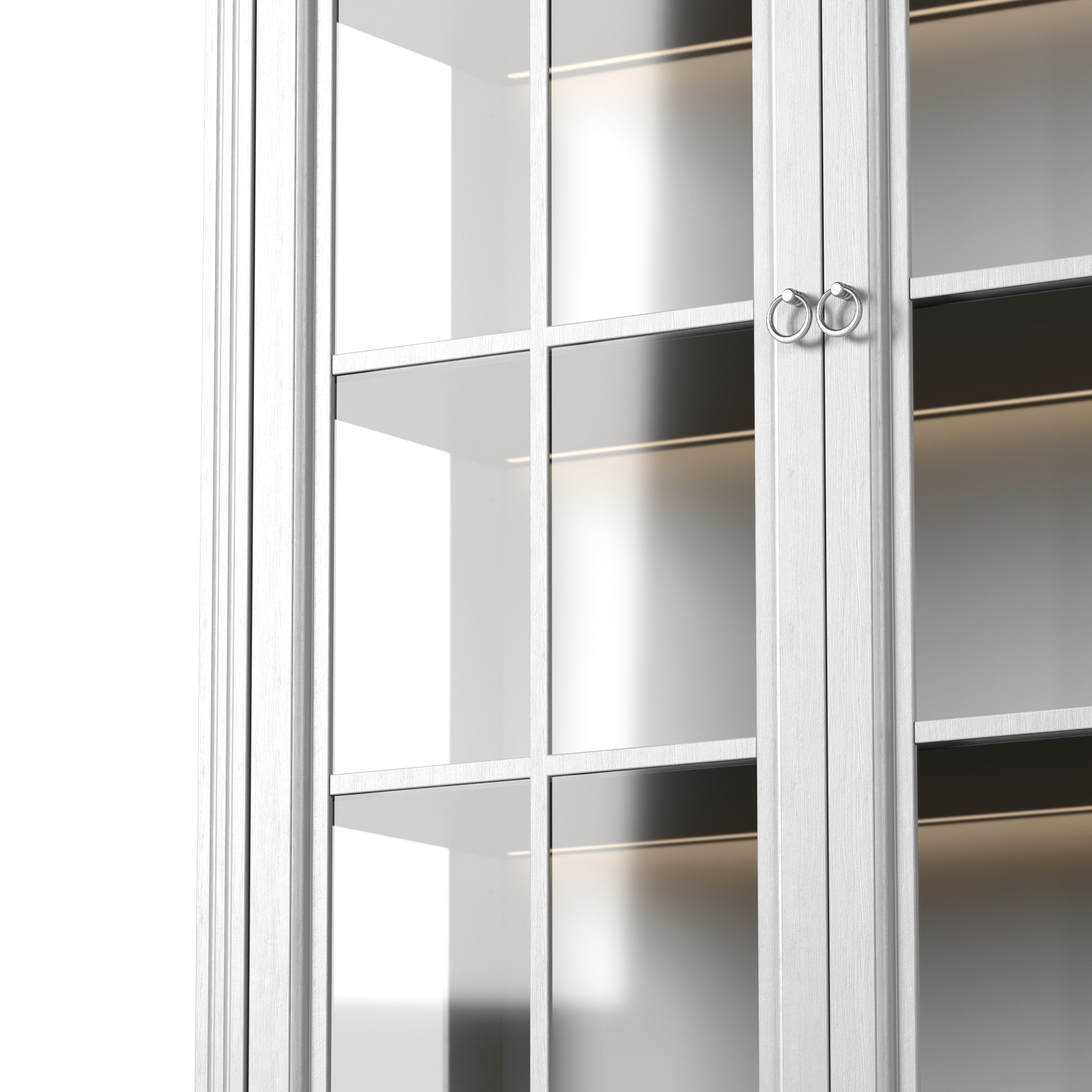 Englesson Stockholm 2.0 Vitrinskåp med Belysning #Variant_Whitewash