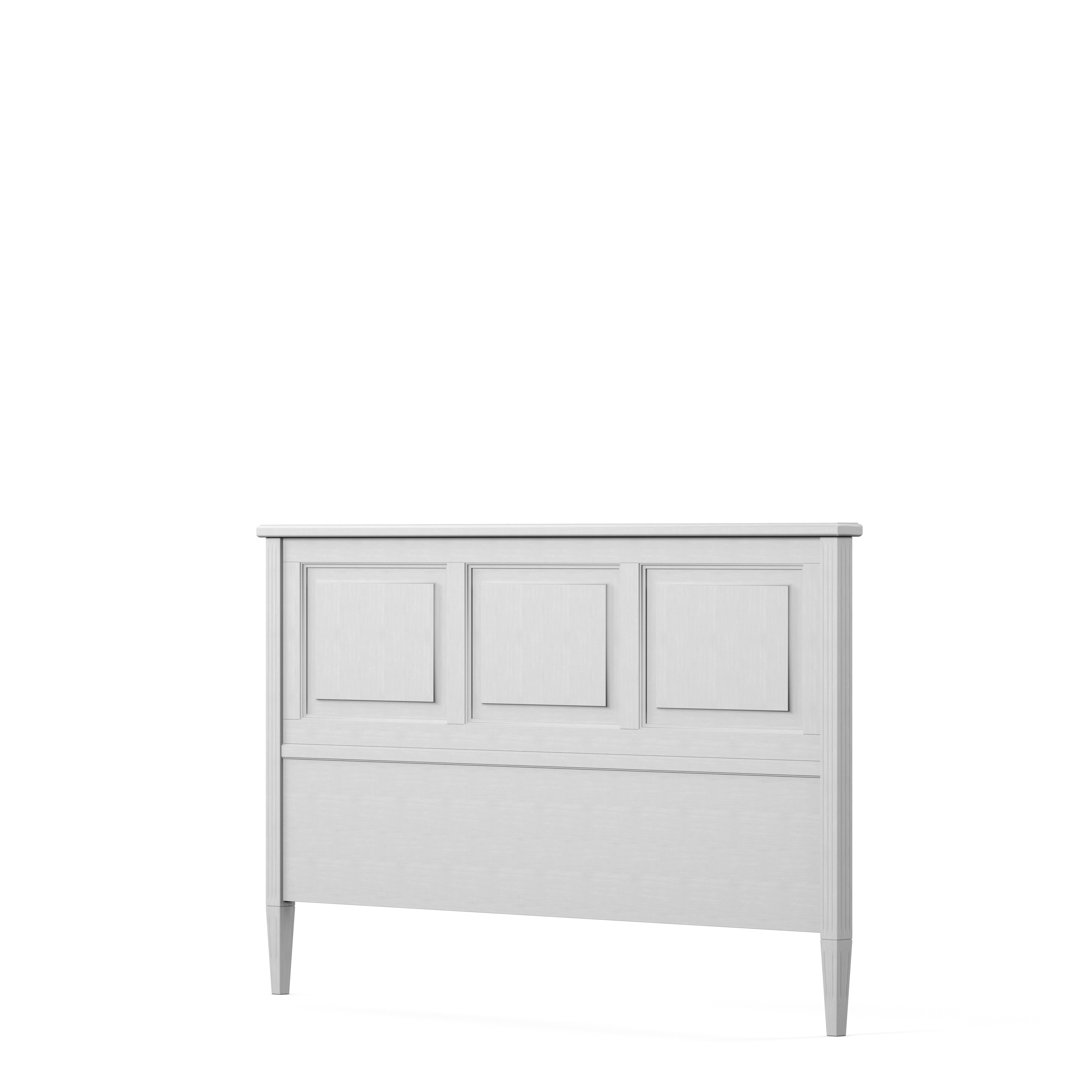 Englesson Beds Sängram Whitewash Stockholm Huvudgavel 580WWH