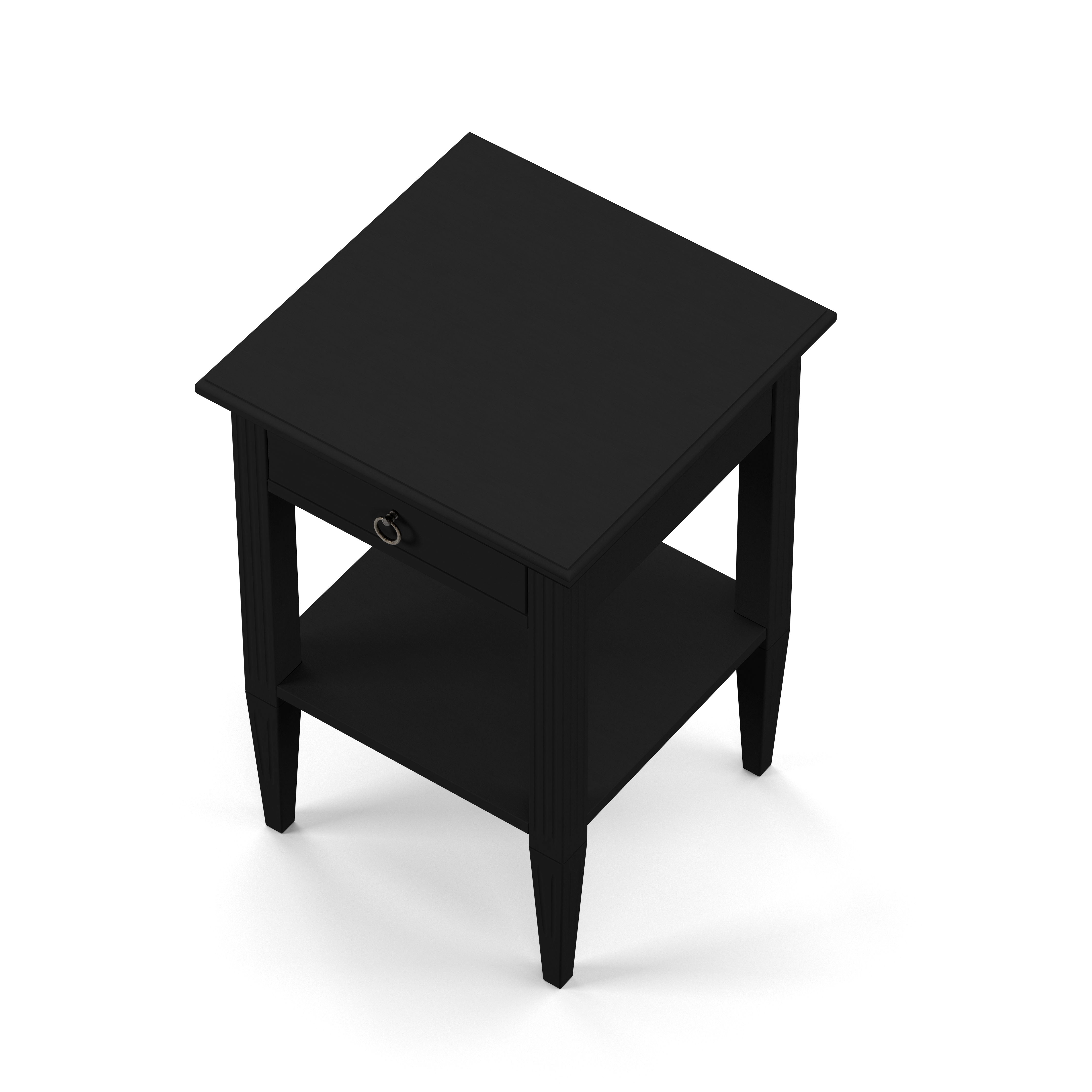 Englesson Beds Stockholm Sängbord Medium #Variant_Black 