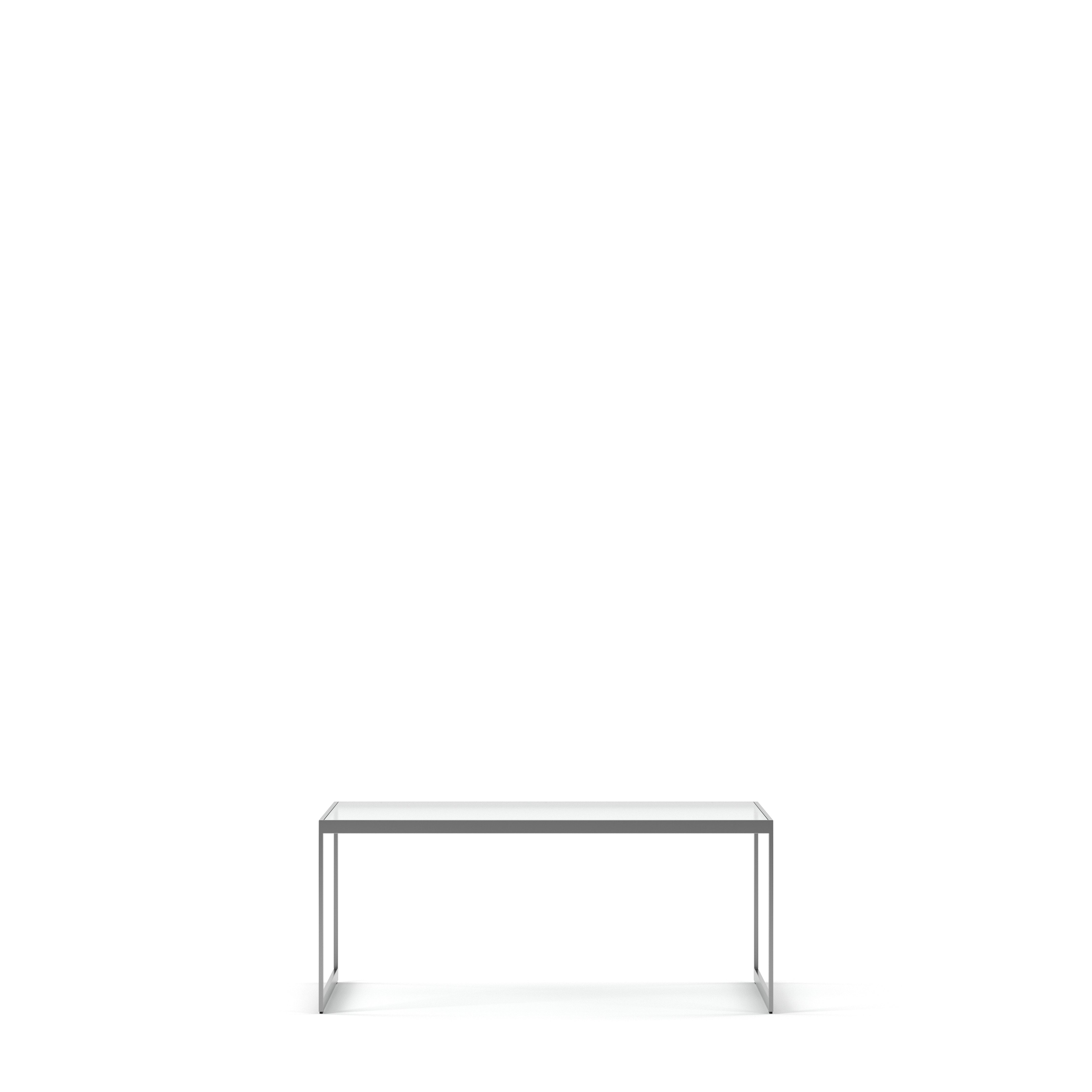 Englesson Bord Silvergrå Metall & Glas Square Soffbord Kvadratiskt #Variant_Silvergrå Metall & Glas 