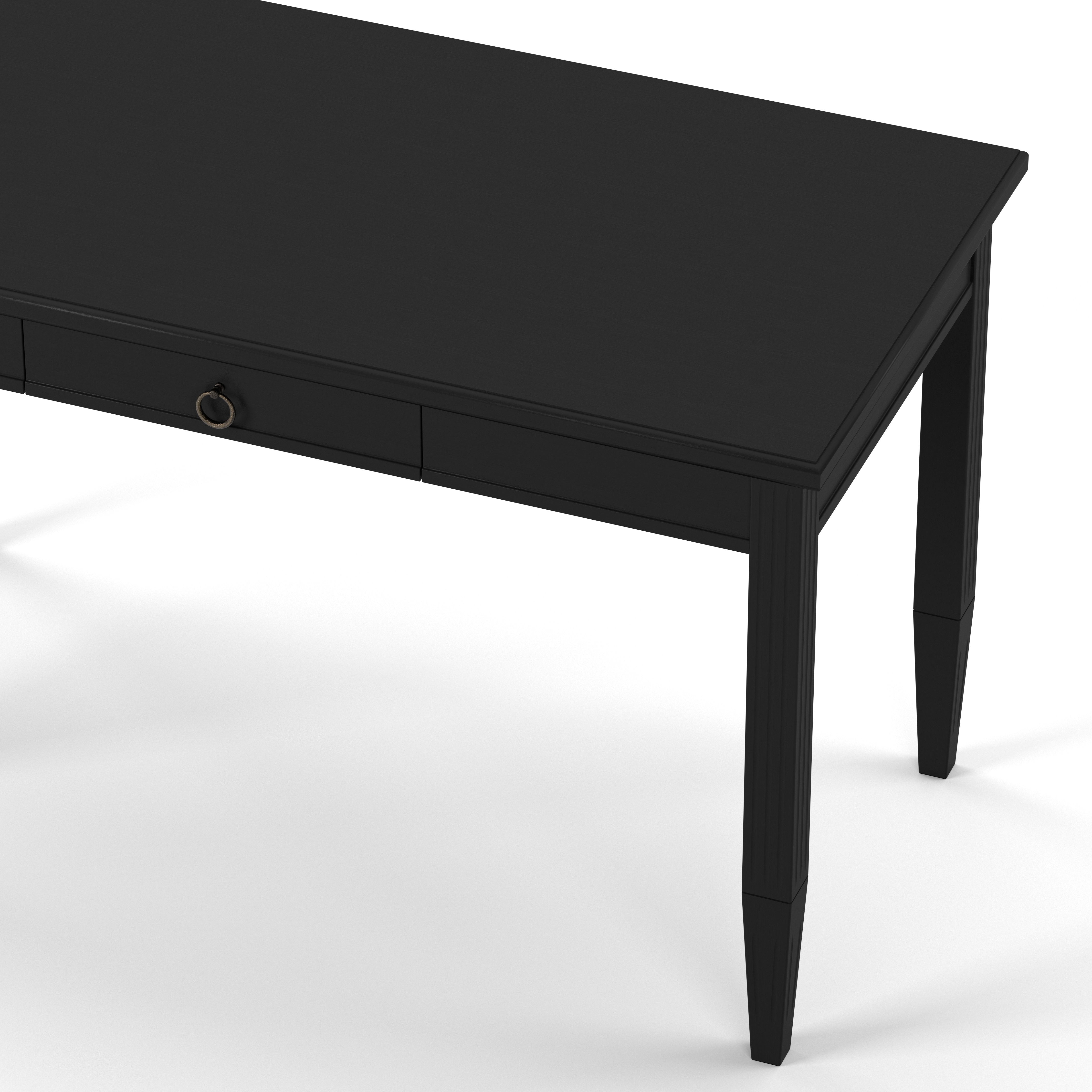 Englesson Bord Stockholm Skrivbord 1 Låda #Variant_Black 
