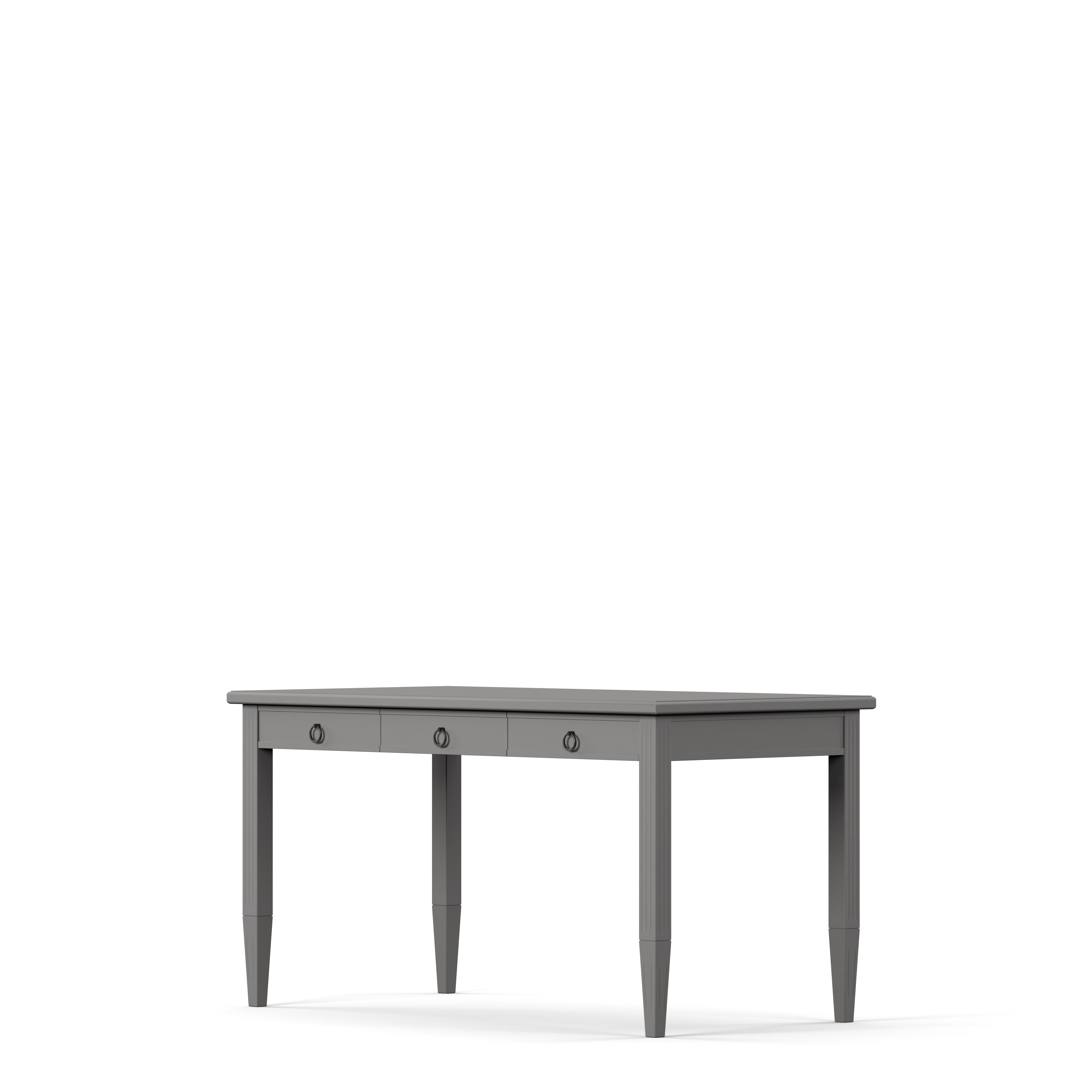 Englesson Bord Stockholm Skrivbord 3 Lådor #Variant_Grey 
