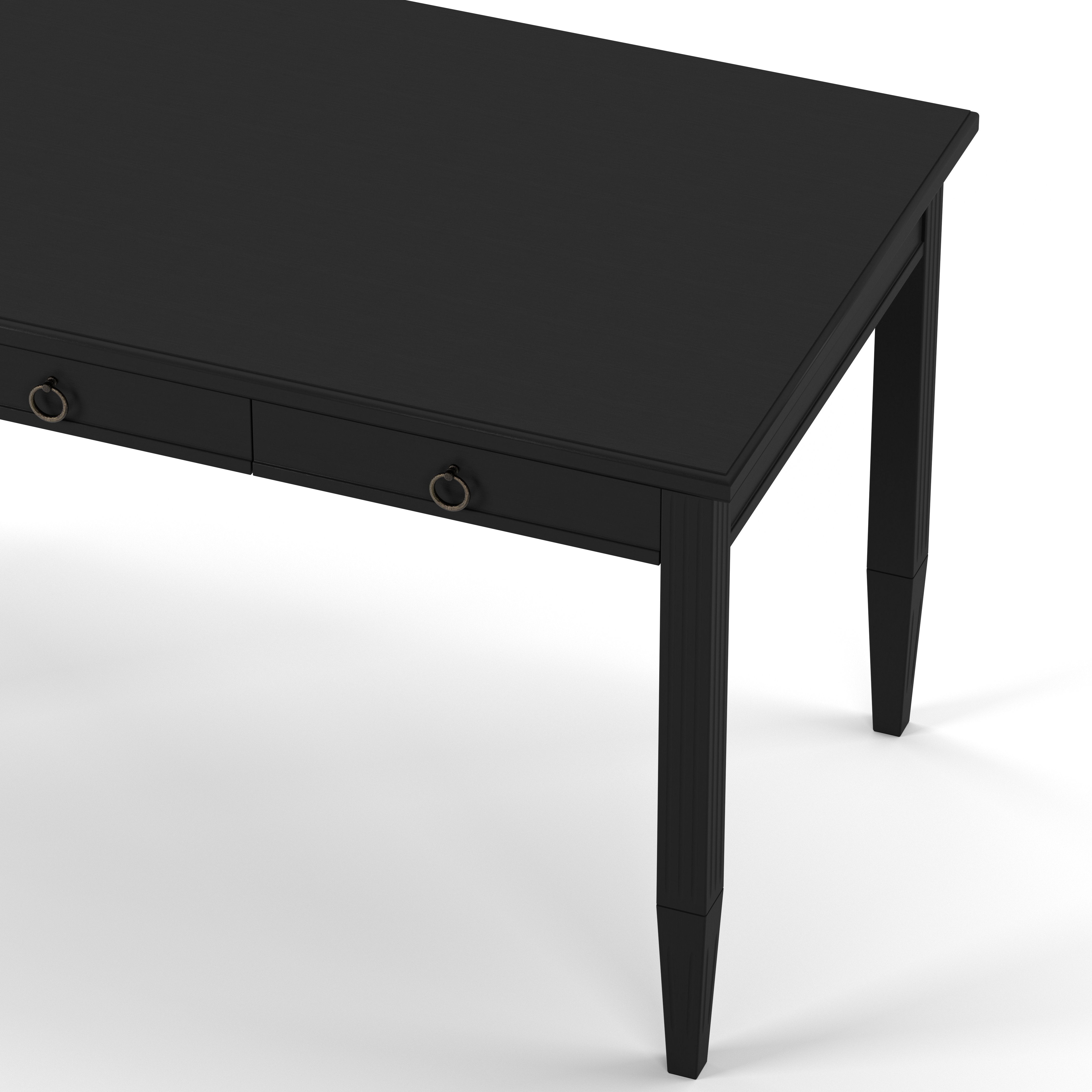 Englesson Bord Stockholm Skrivbord 3 Lådor #Variant_Black 