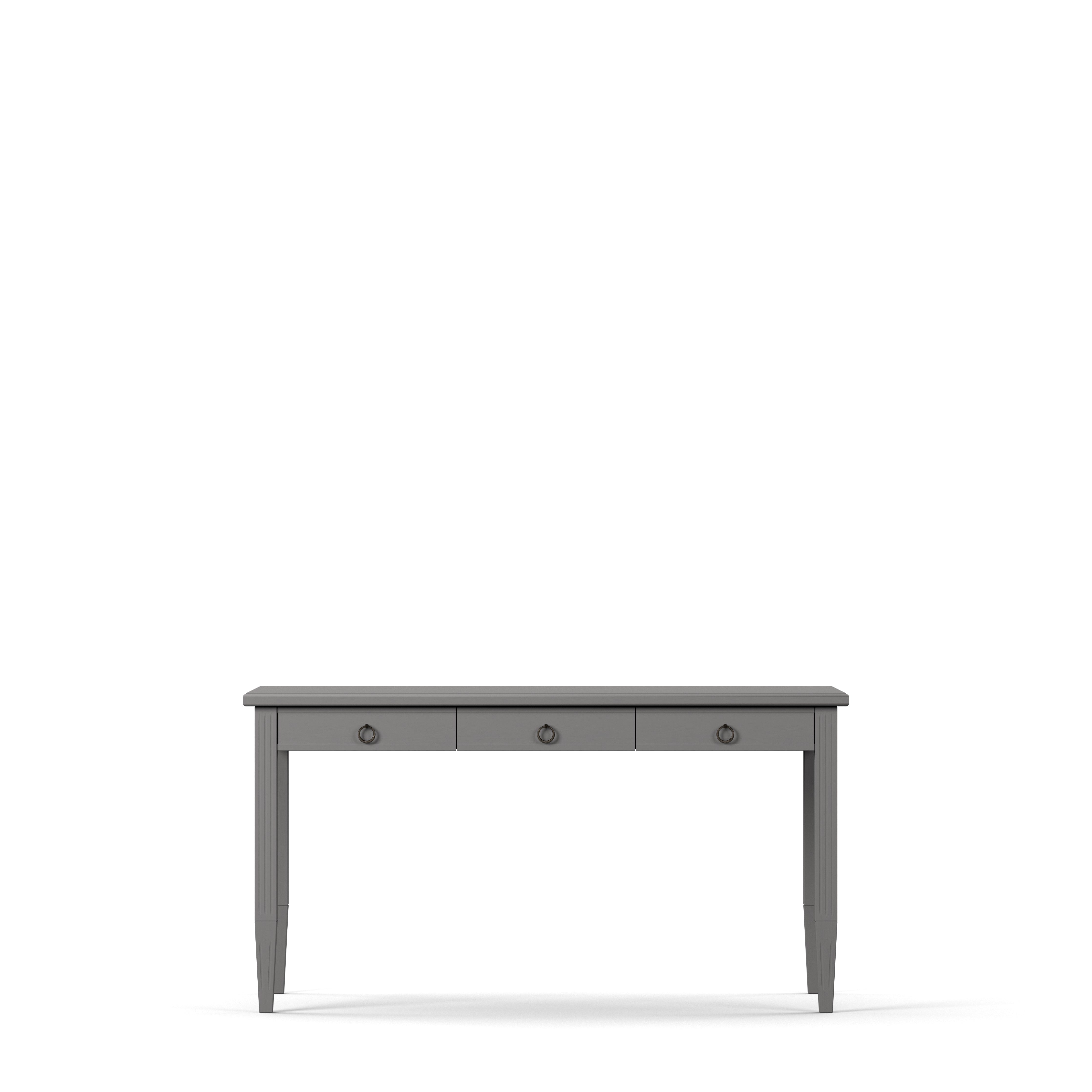 Englesson Bord Grey Stockholm Skrivbord 3 Lådor 573G #Variant_Grey 