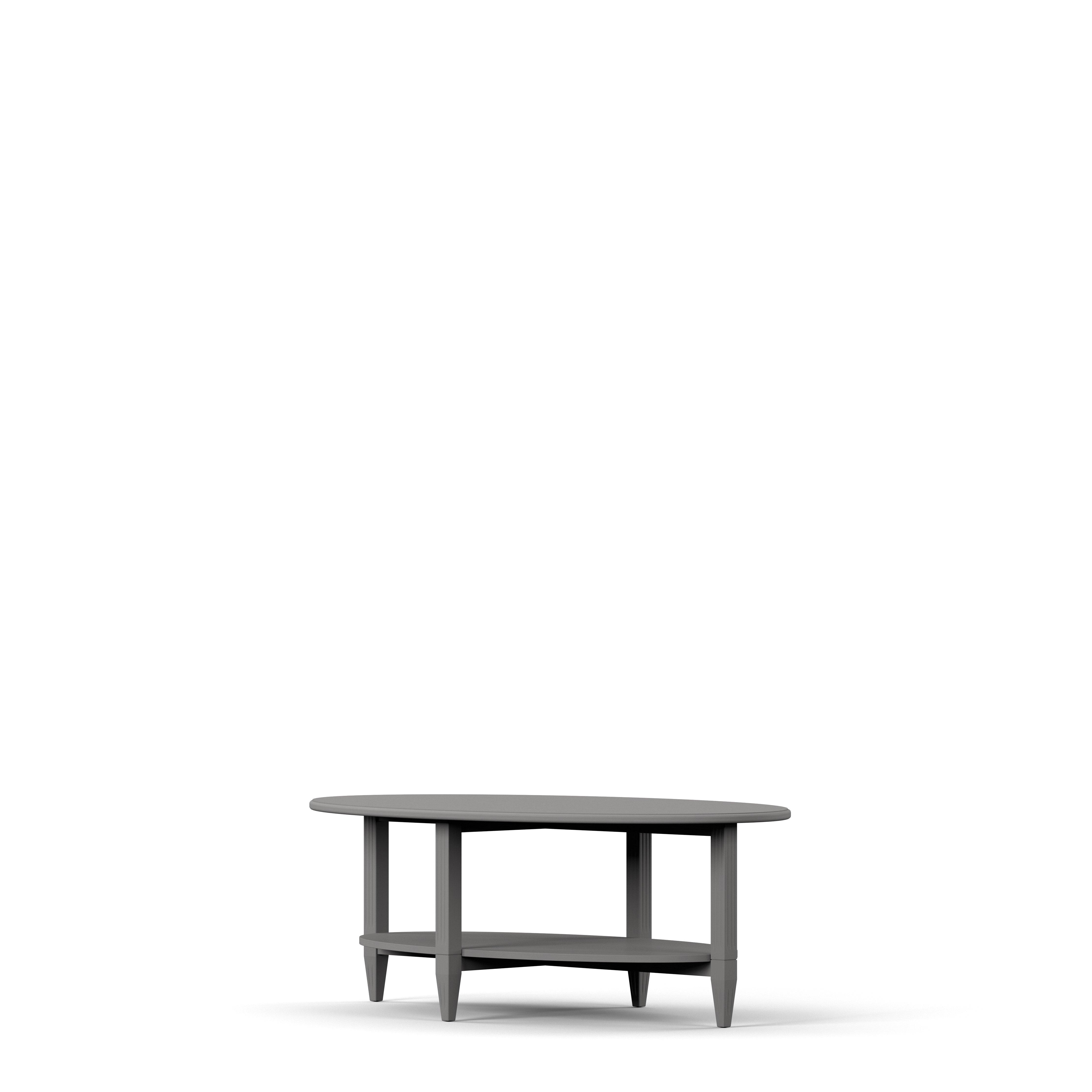 Englesson Bord Stockholm Soffbord Ovalt #Variant_Grey 
