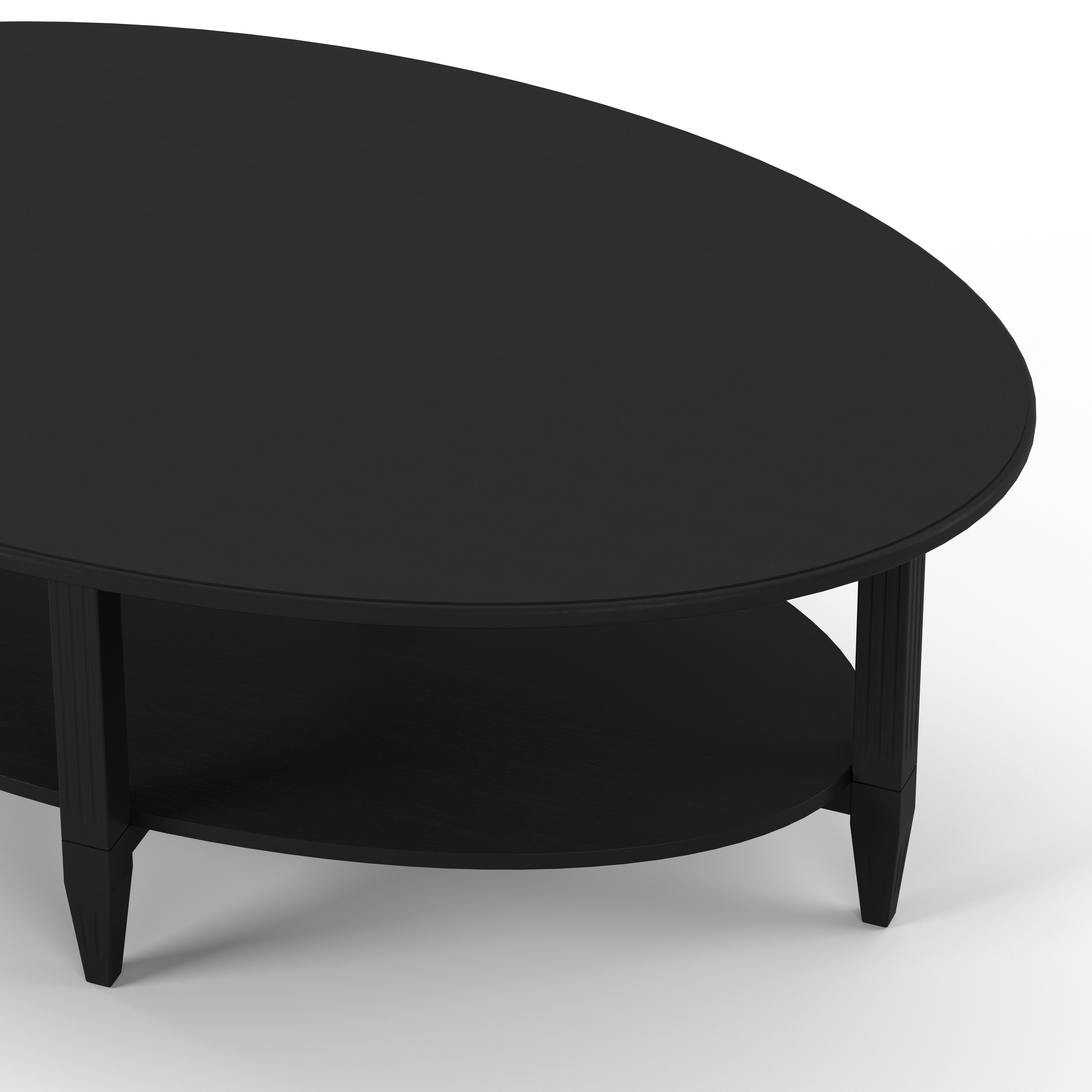Englesson Bord Stockholm Soffbord Ovalt #Variant_Black 