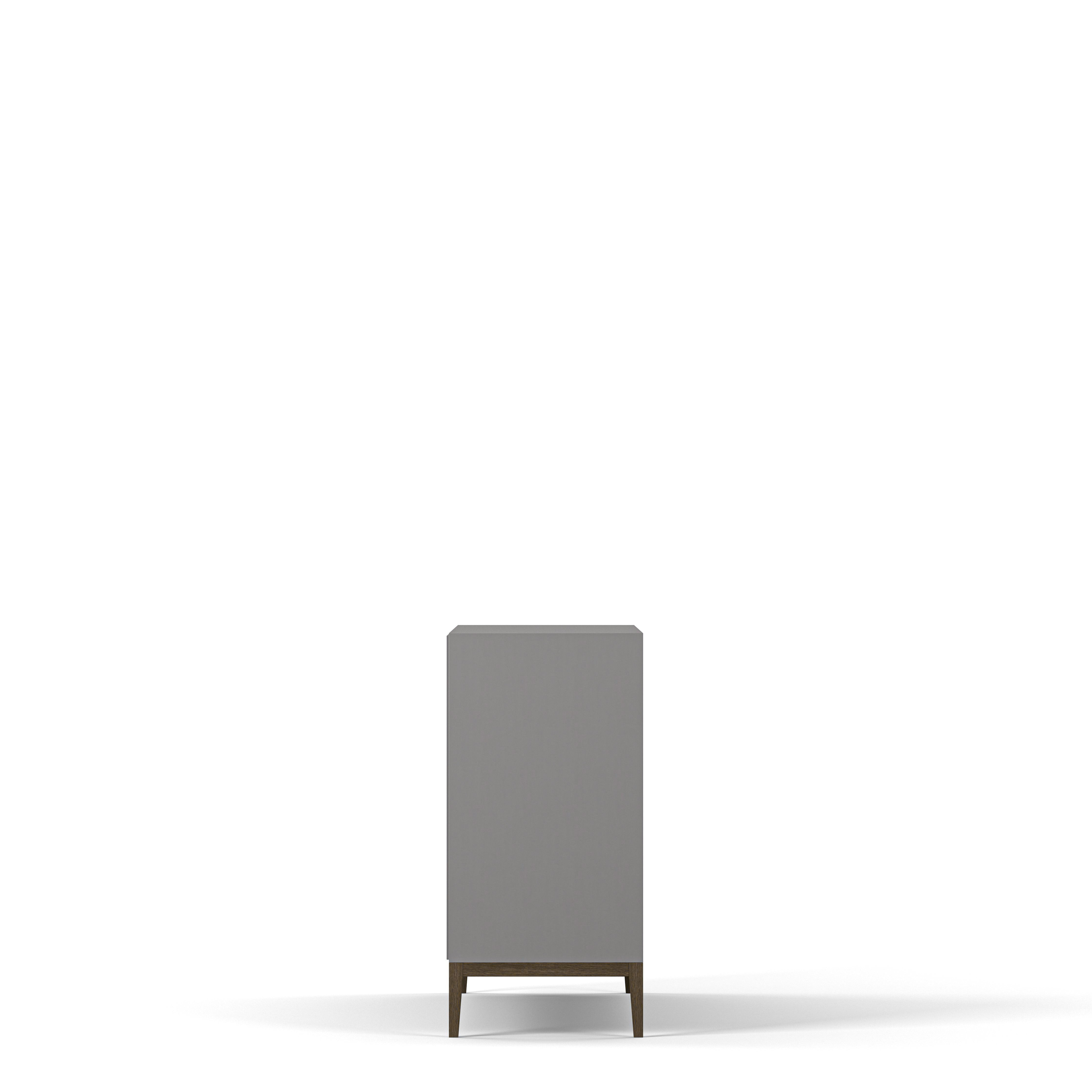 Englesson Byrå Edge 2.0 Byrå #Variant_Grey Brushed & Burned Walnut 