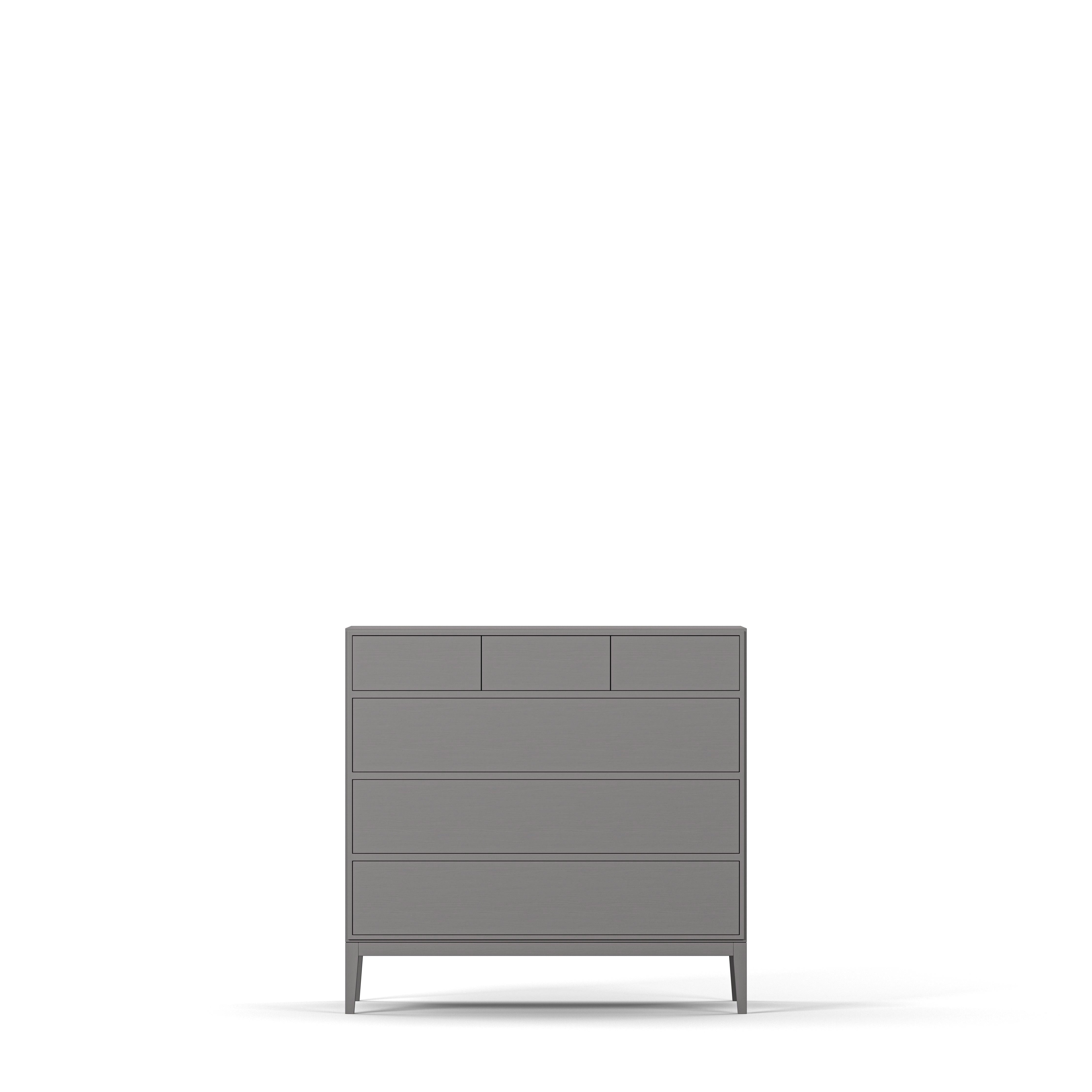 Englesson Byrå Grey Brushed Edge 2.0 Byrå 744EGB #Variant_Grey Brushed 