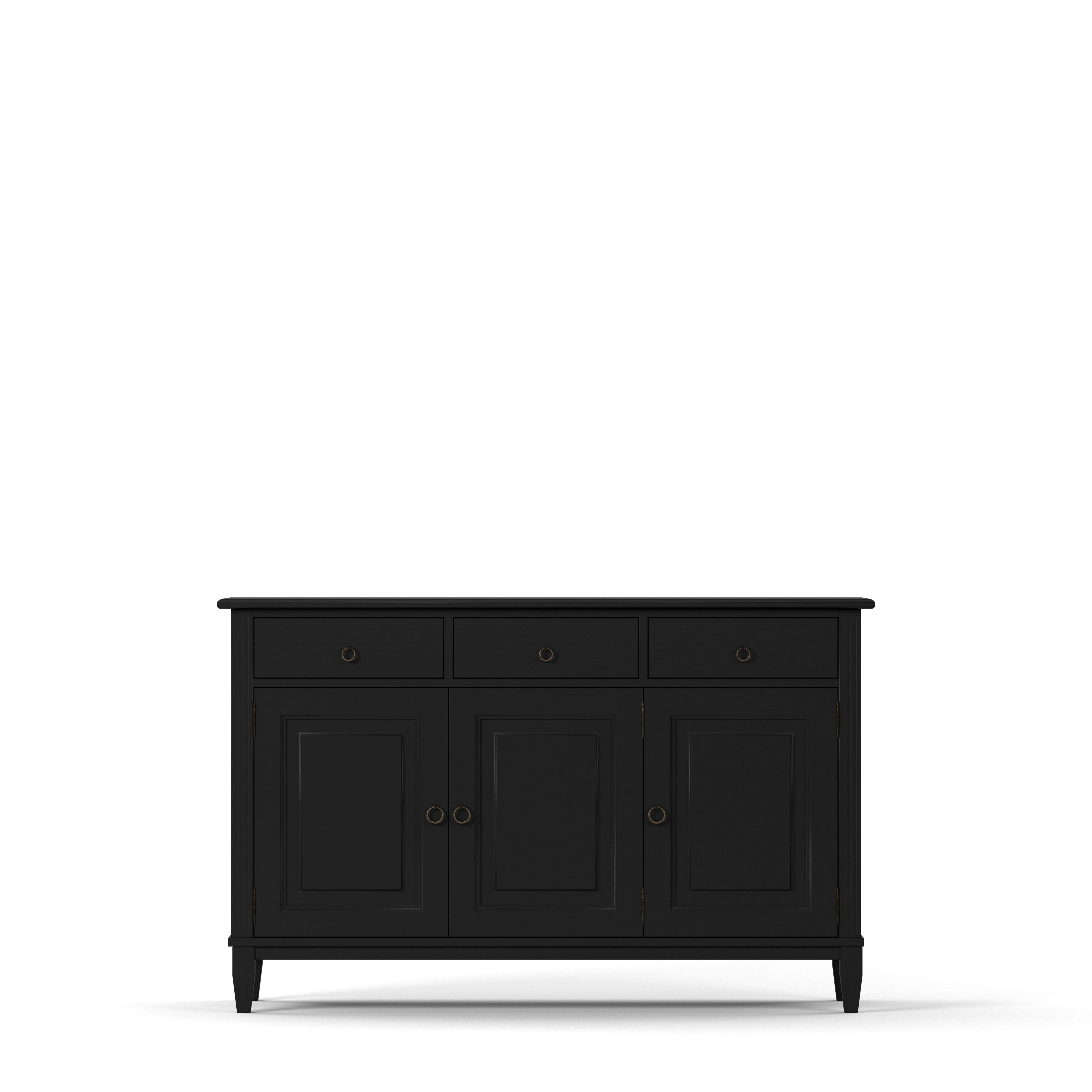 Englesson Skänkar Black Stockholm Underskåp & Skänk 3 Dörrar 512B #Variant_Black 
